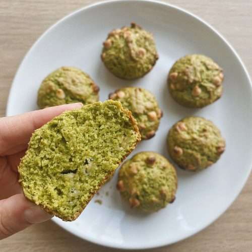matcha muffins