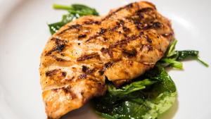 protein in 8 oz chicken